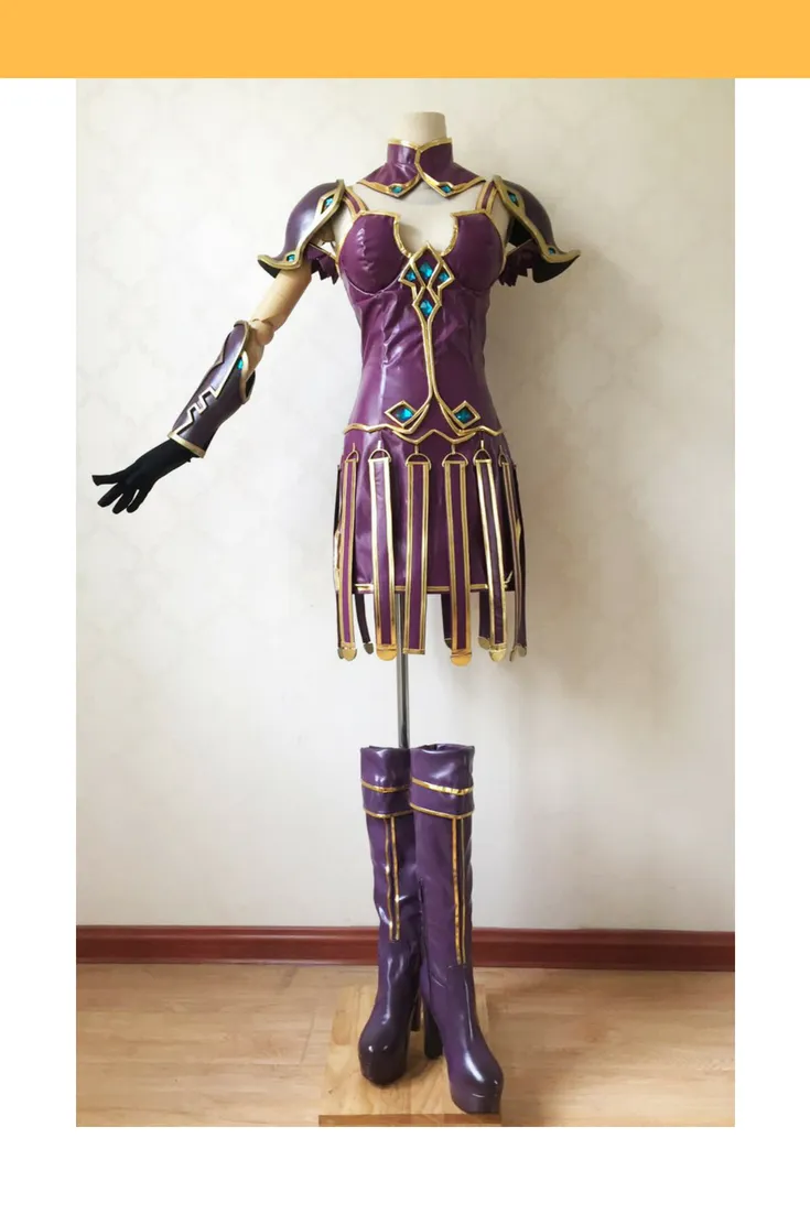 League of Legends Warrior Princess Sivir Cosplay Costume