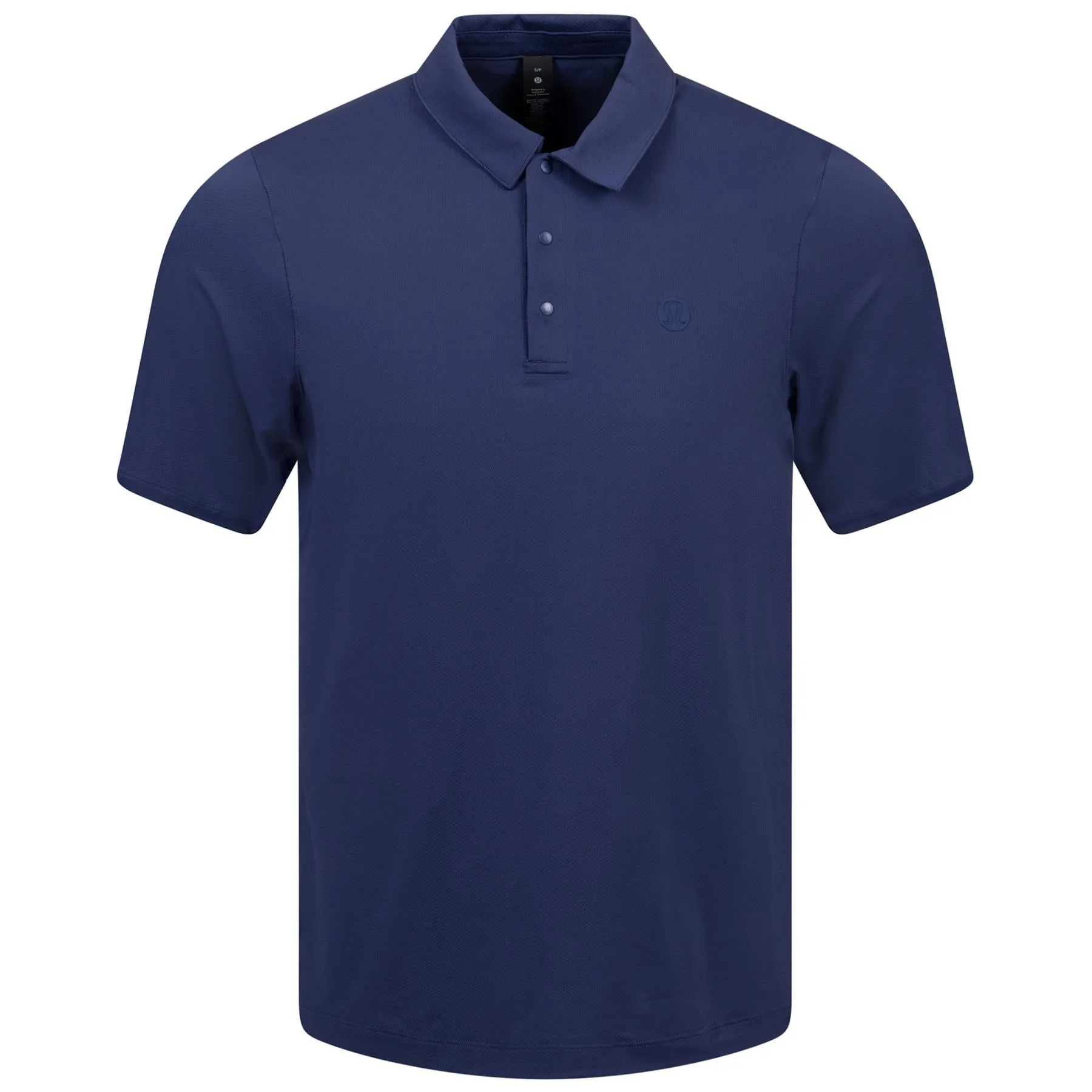 Logo Sport Nylon Stretch Polo Night Sea - SS24