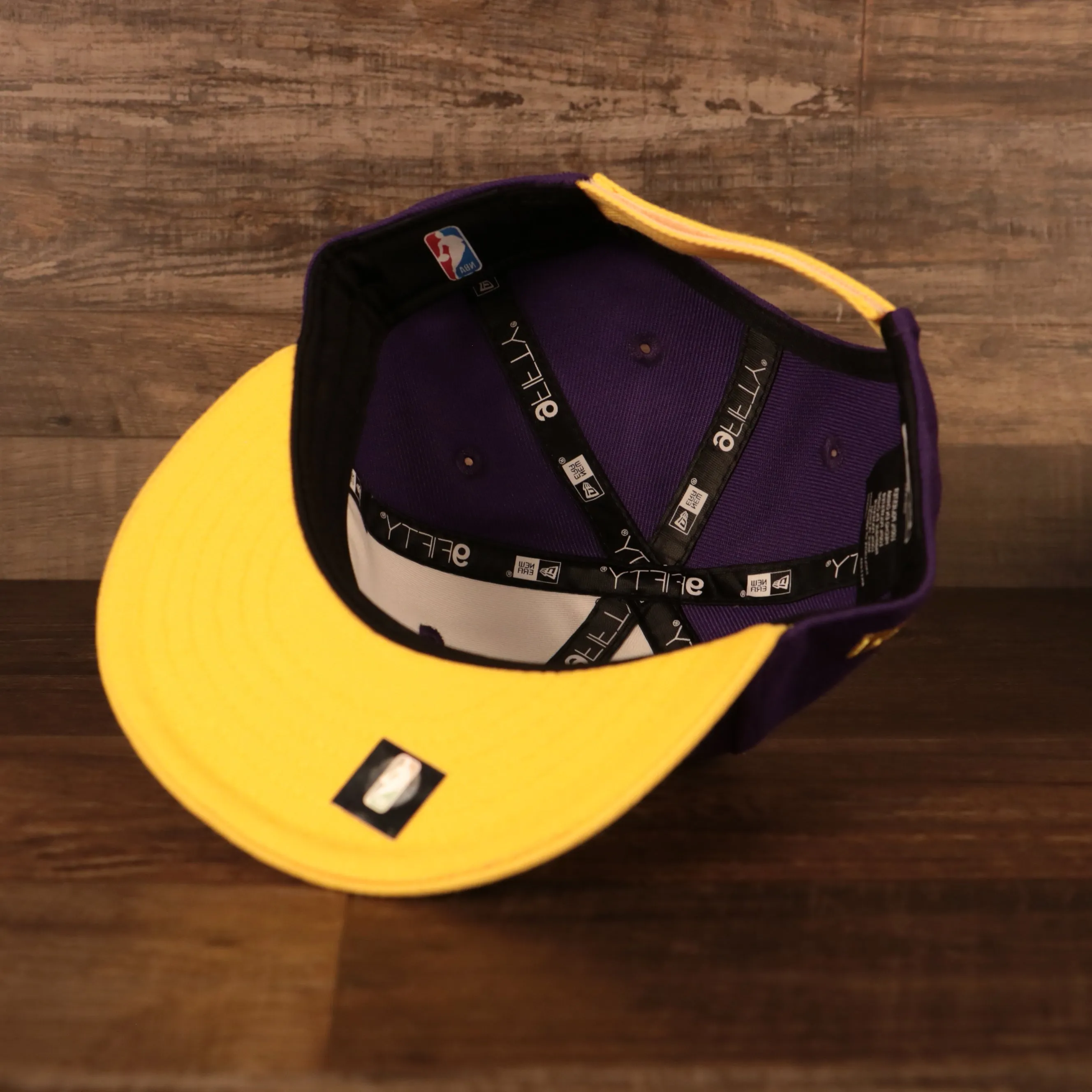 Los Angeles Lakers My 1st 9Fifty Baby Snapback Hat | Purple/Yellow