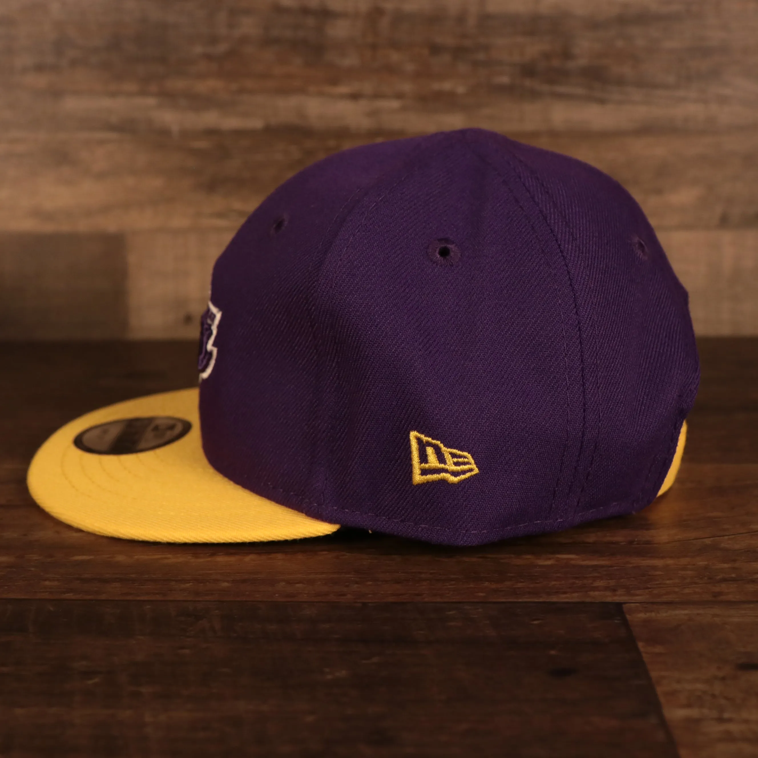 Los Angeles Lakers My 1st 9Fifty Baby Snapback Hat | Purple/Yellow