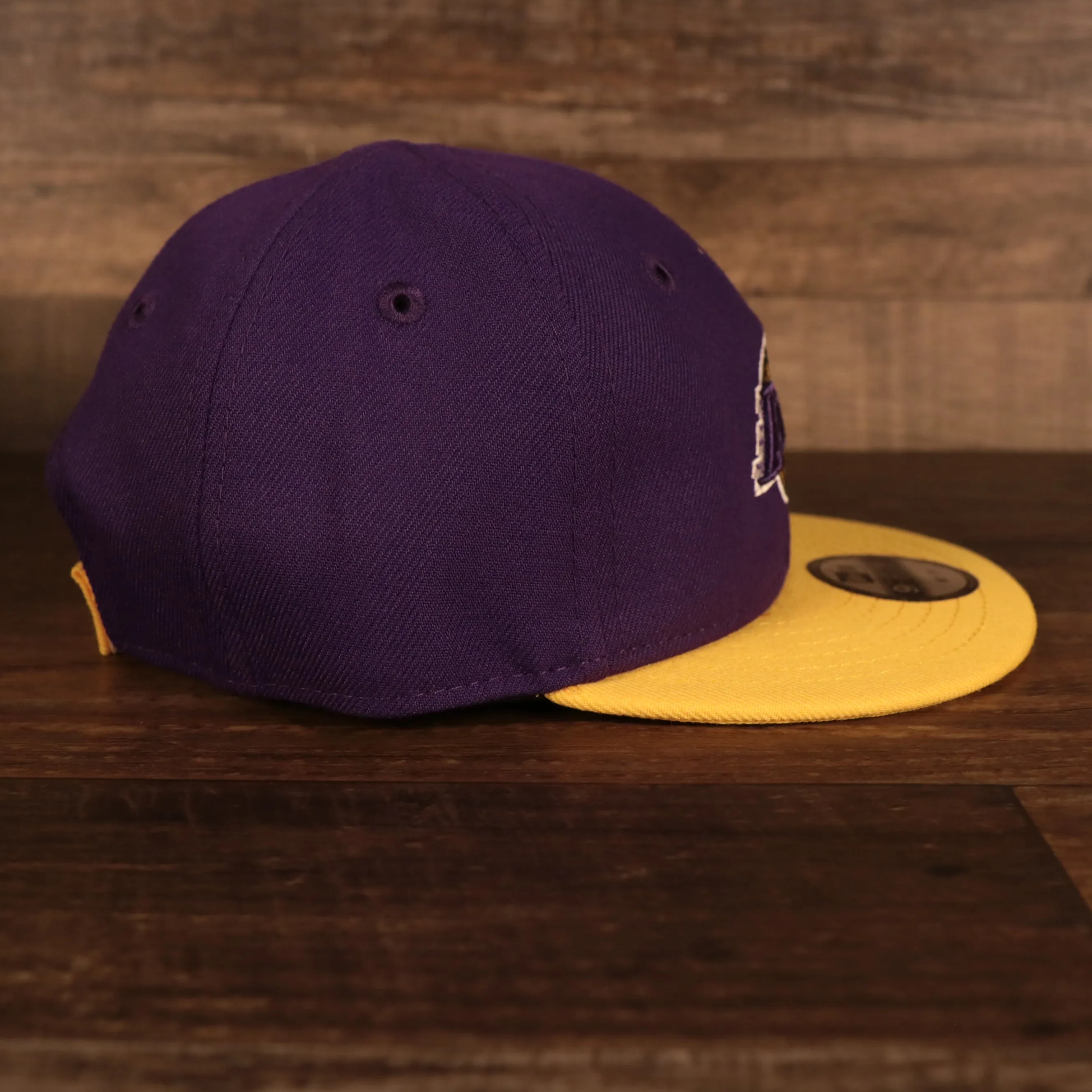 Los Angeles Lakers My 1st 9Fifty Baby Snapback Hat | Purple/Yellow