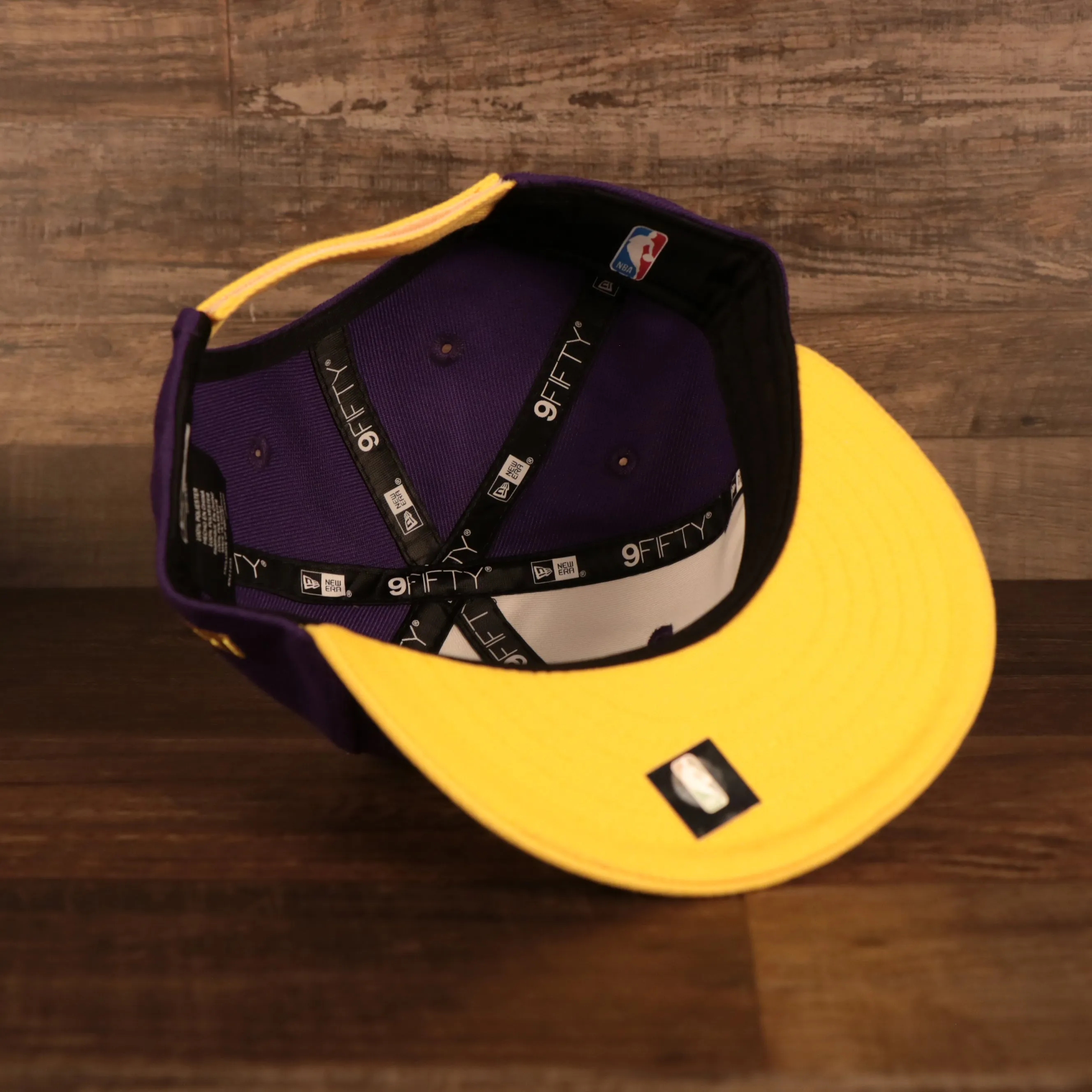 Los Angeles Lakers My 1st 9Fifty Baby Snapback Hat | Purple/Yellow