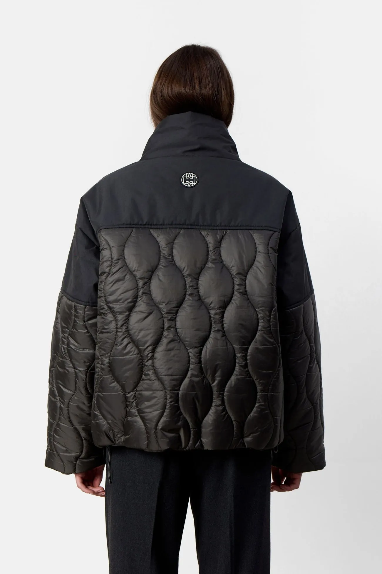 LR-Holly 4 Short Quilted Coat Black