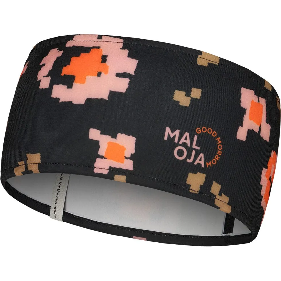 Maloja - SchobersteinM. Headband Women deep black pixelrose