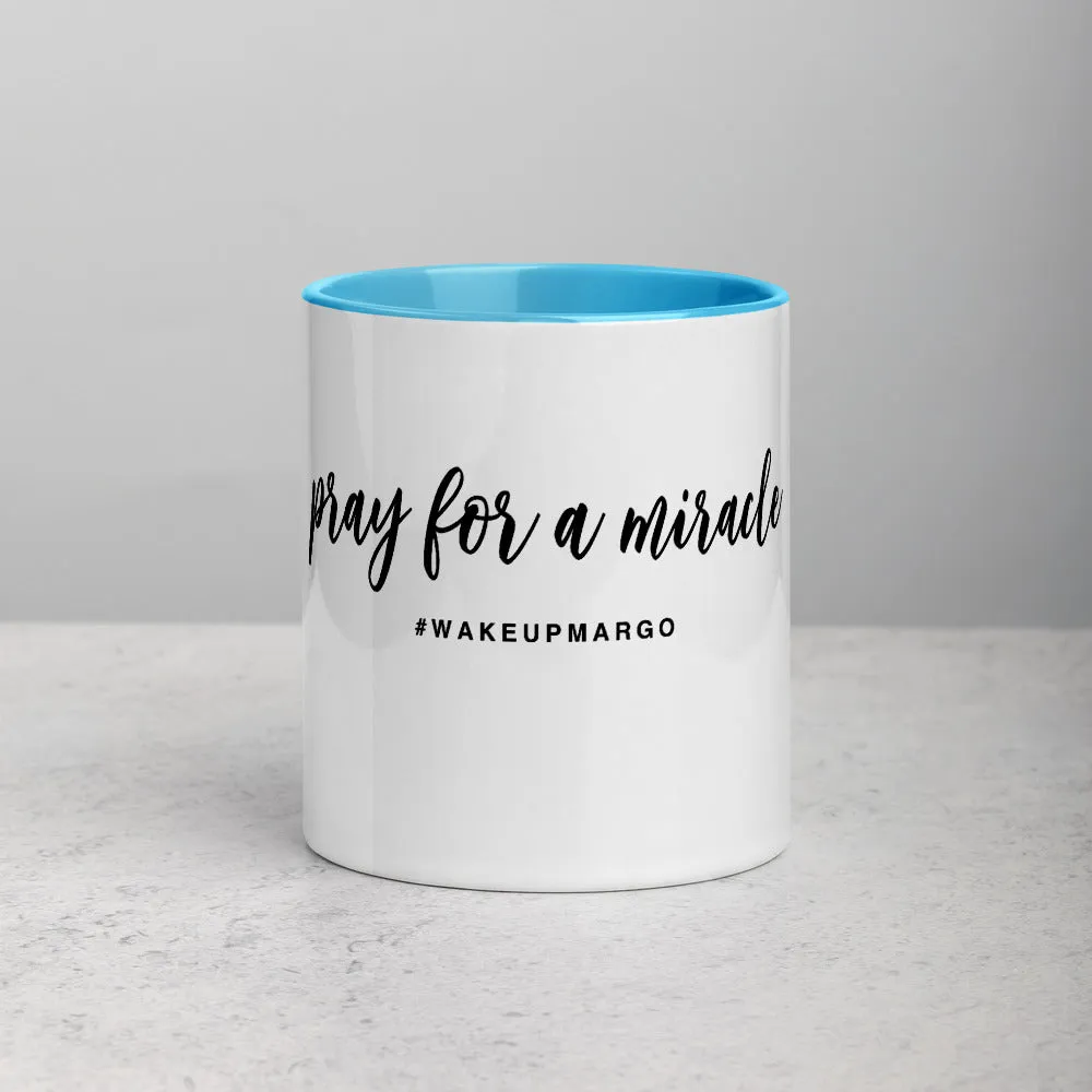 Margo's Collection - Pray for a Miracle - Colorful Coffee Mug