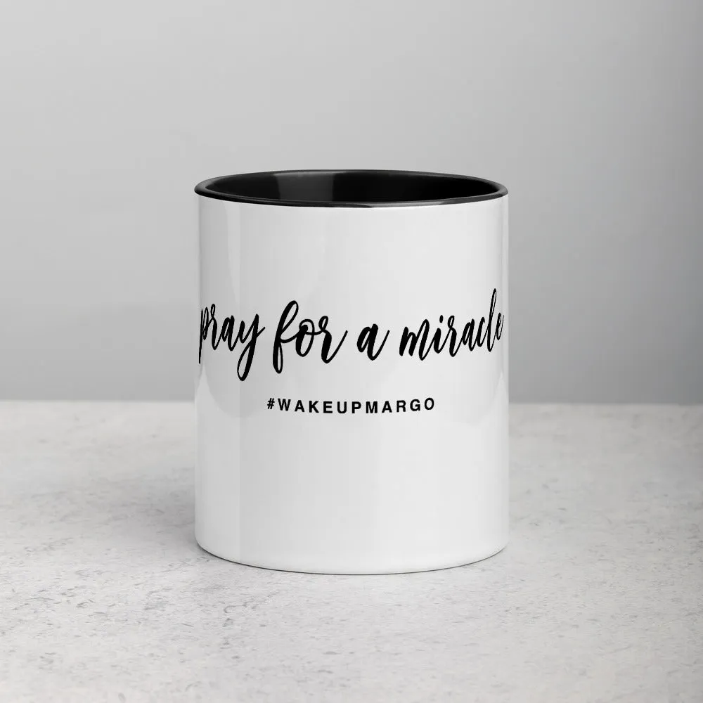 Margo's Collection - Pray for a Miracle - Colorful Coffee Mug