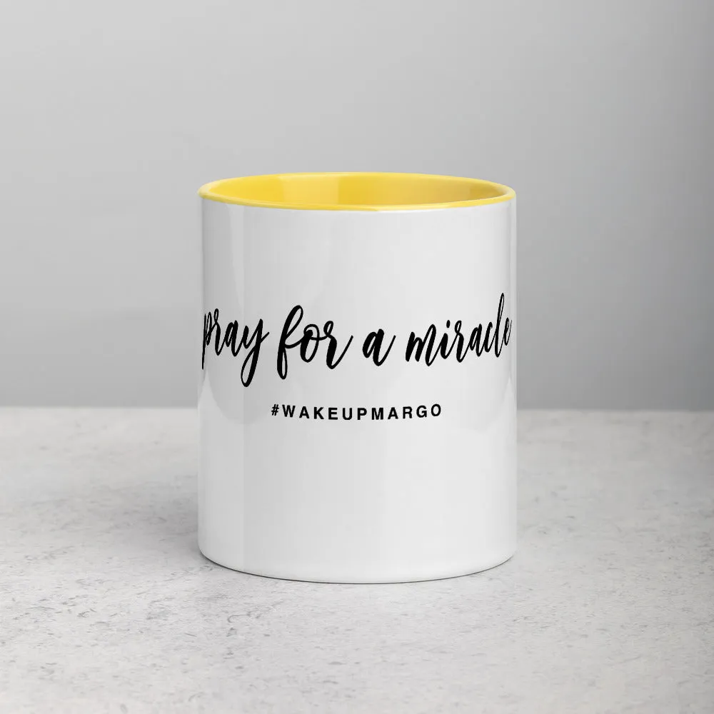 Margo's Collection - Pray for a Miracle - Colorful Coffee Mug