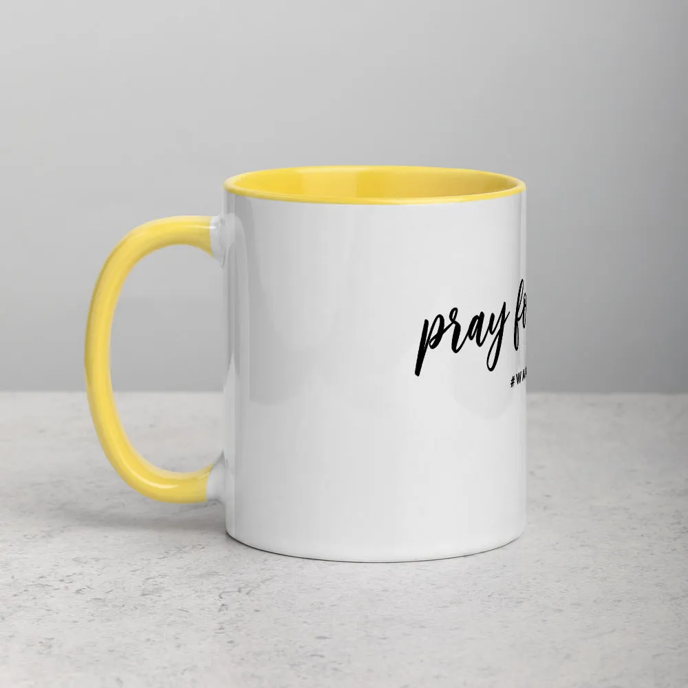 Margo's Collection - Pray for a Miracle - Colorful Coffee Mug