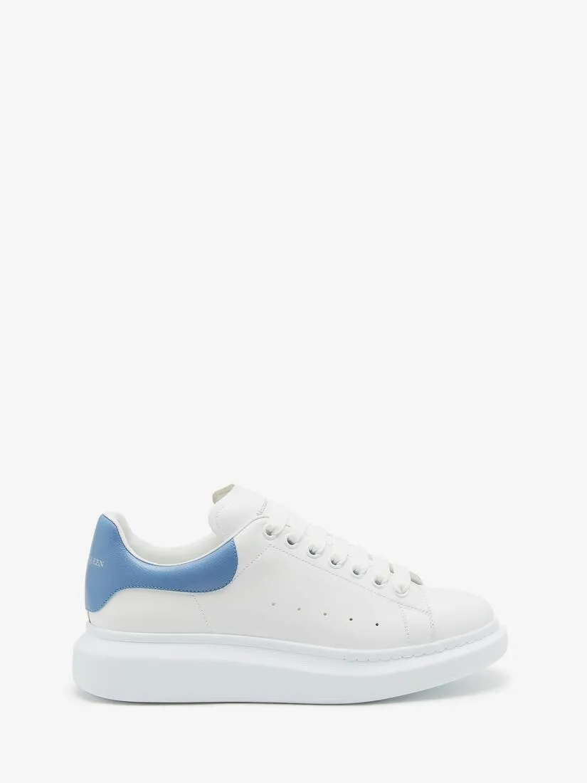 Men's Oversized Sneaker in White/blue