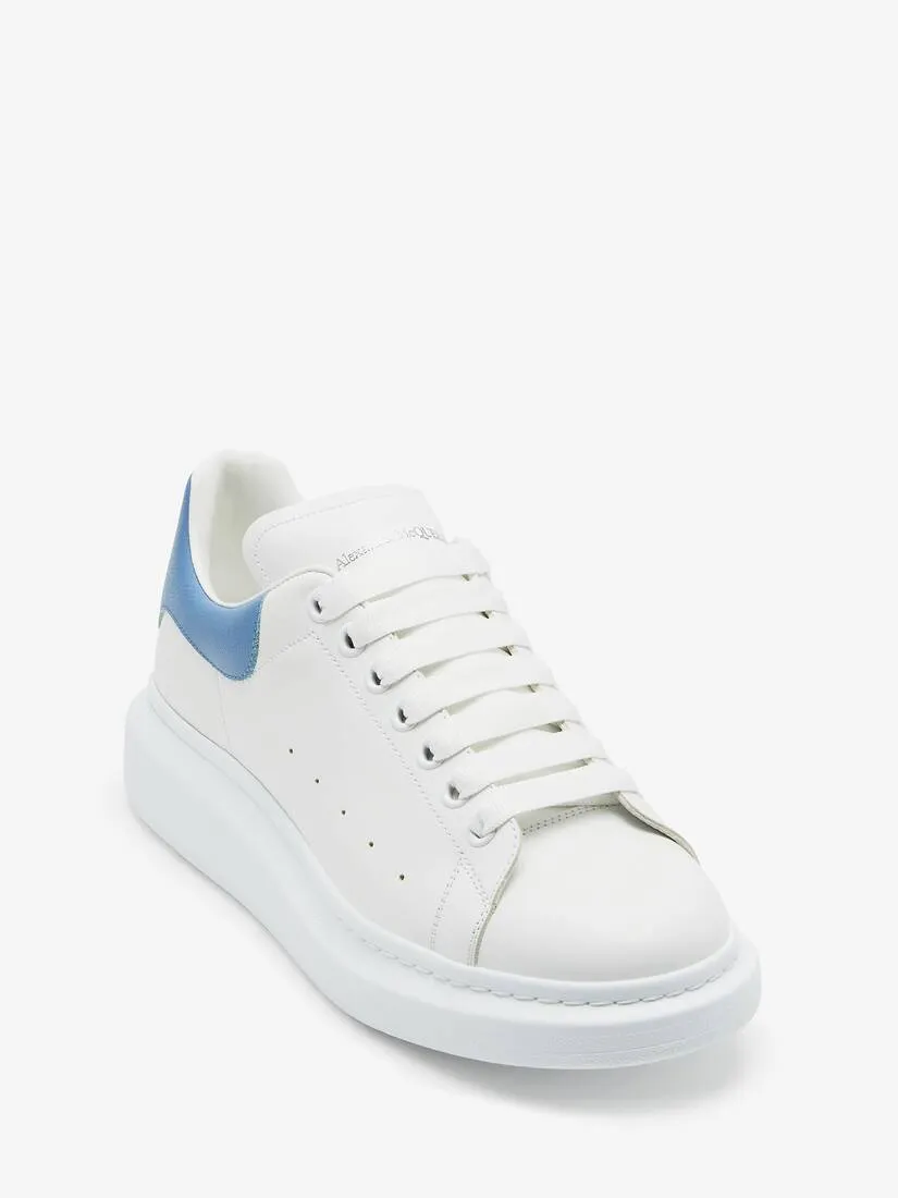 Men's Oversized Sneaker in White/blue