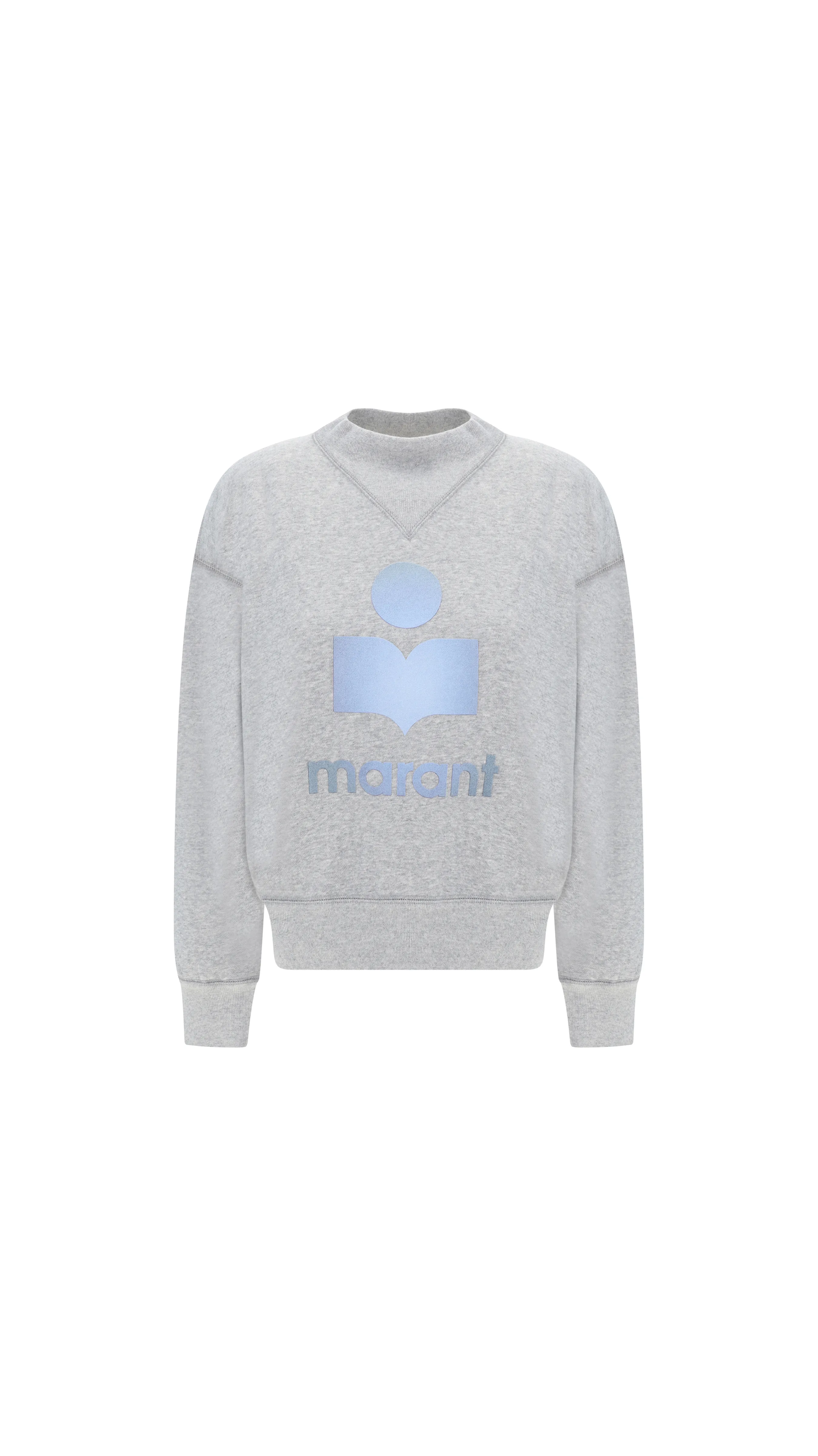 Moby Sweatshirt - Grey/Sky