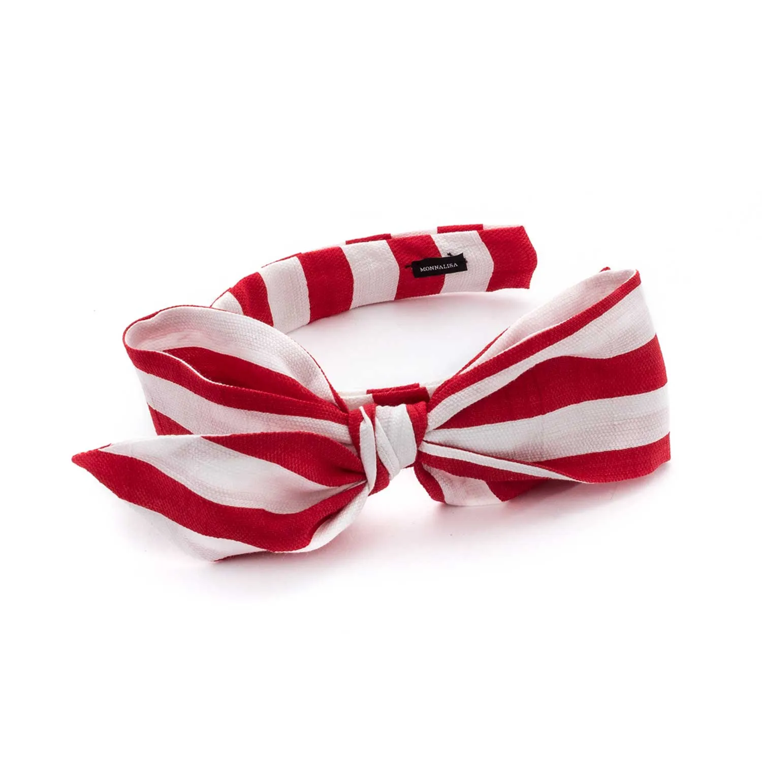 Monnalisa Red Bow Headband For Girls