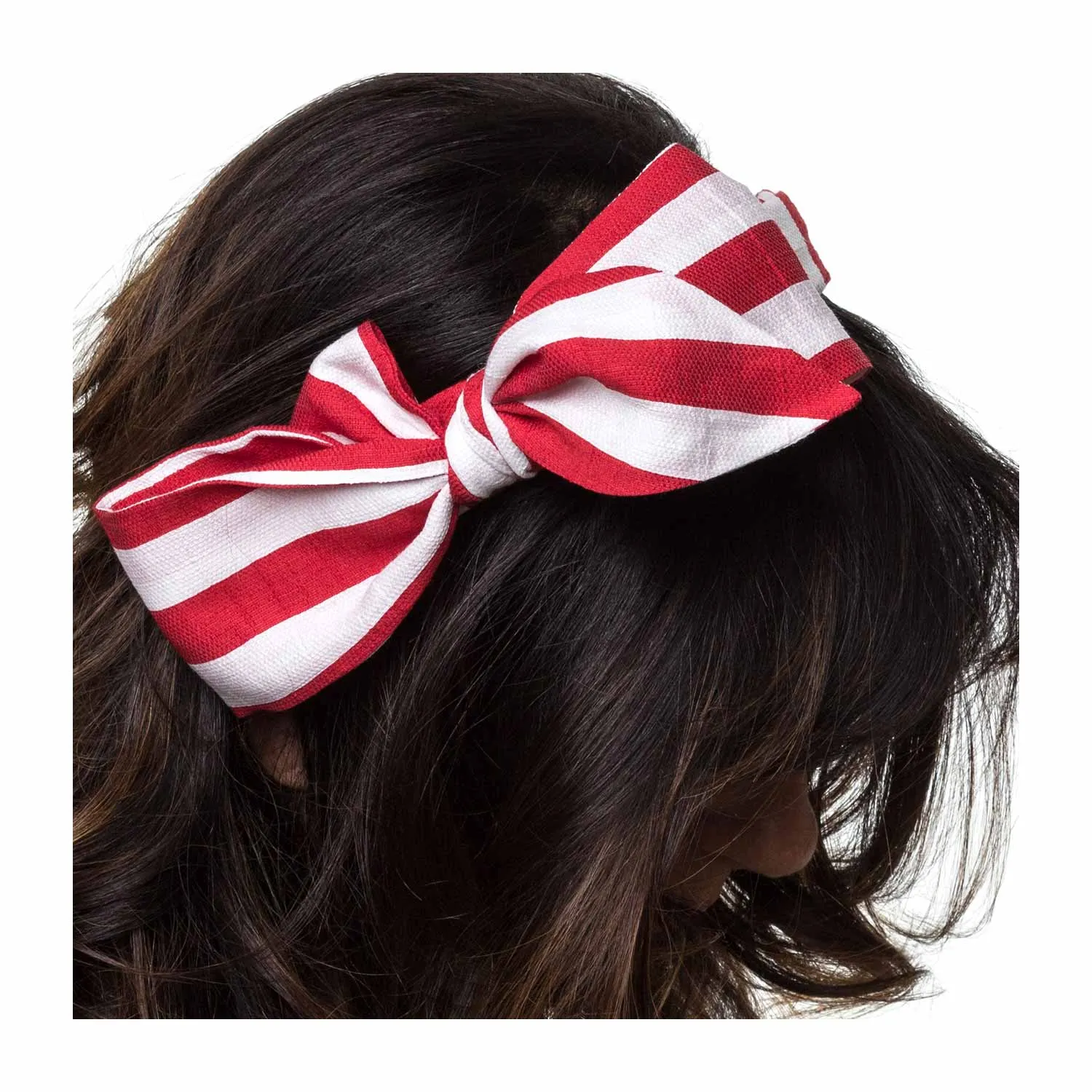 Monnalisa Red Bow Headband For Girls