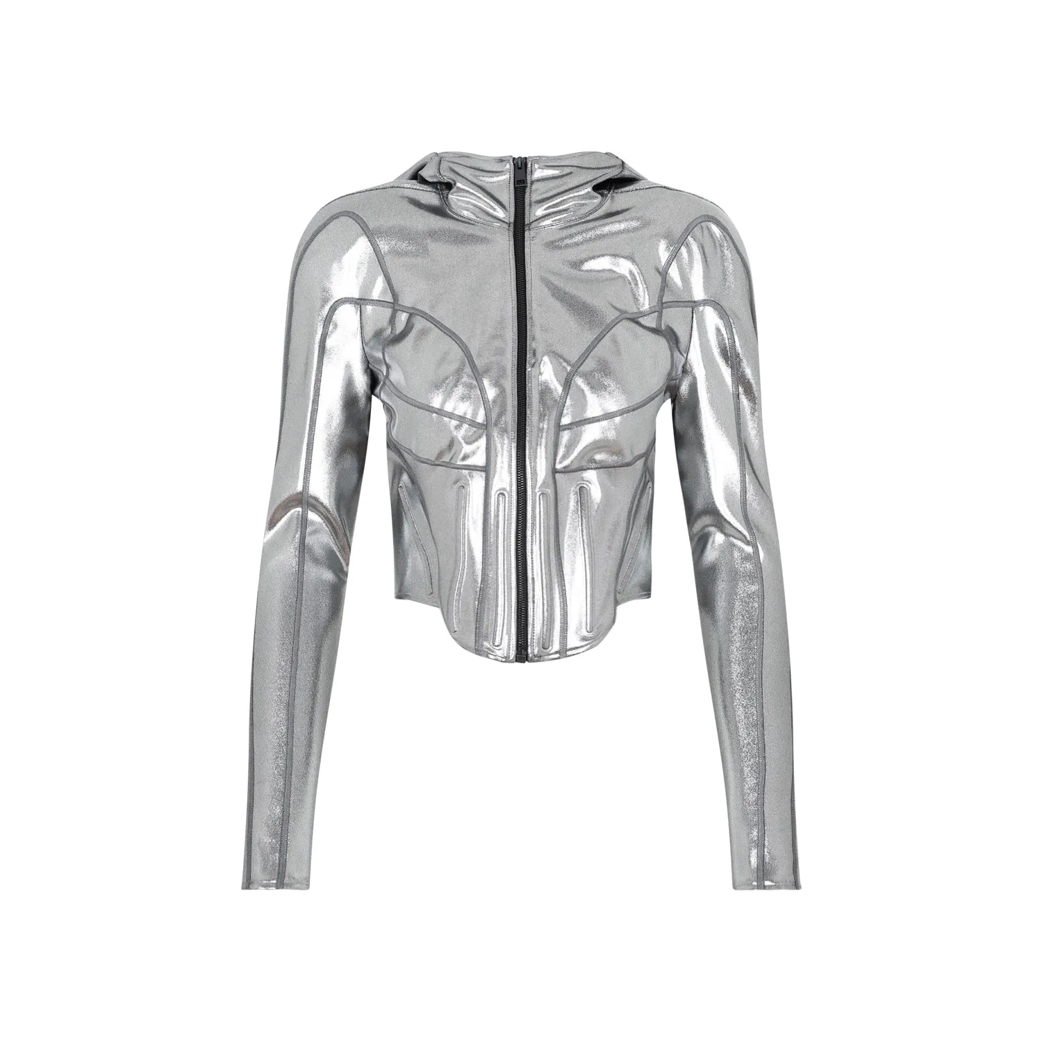 MUGLER HOODED JACKET