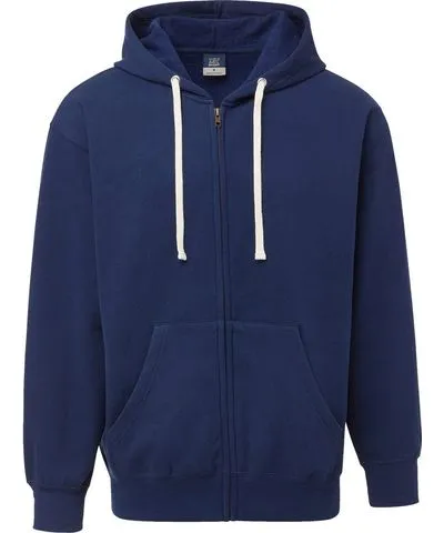 MV Sport Men's Vintage Fleece Full-Zip Hooded Sweatshirt