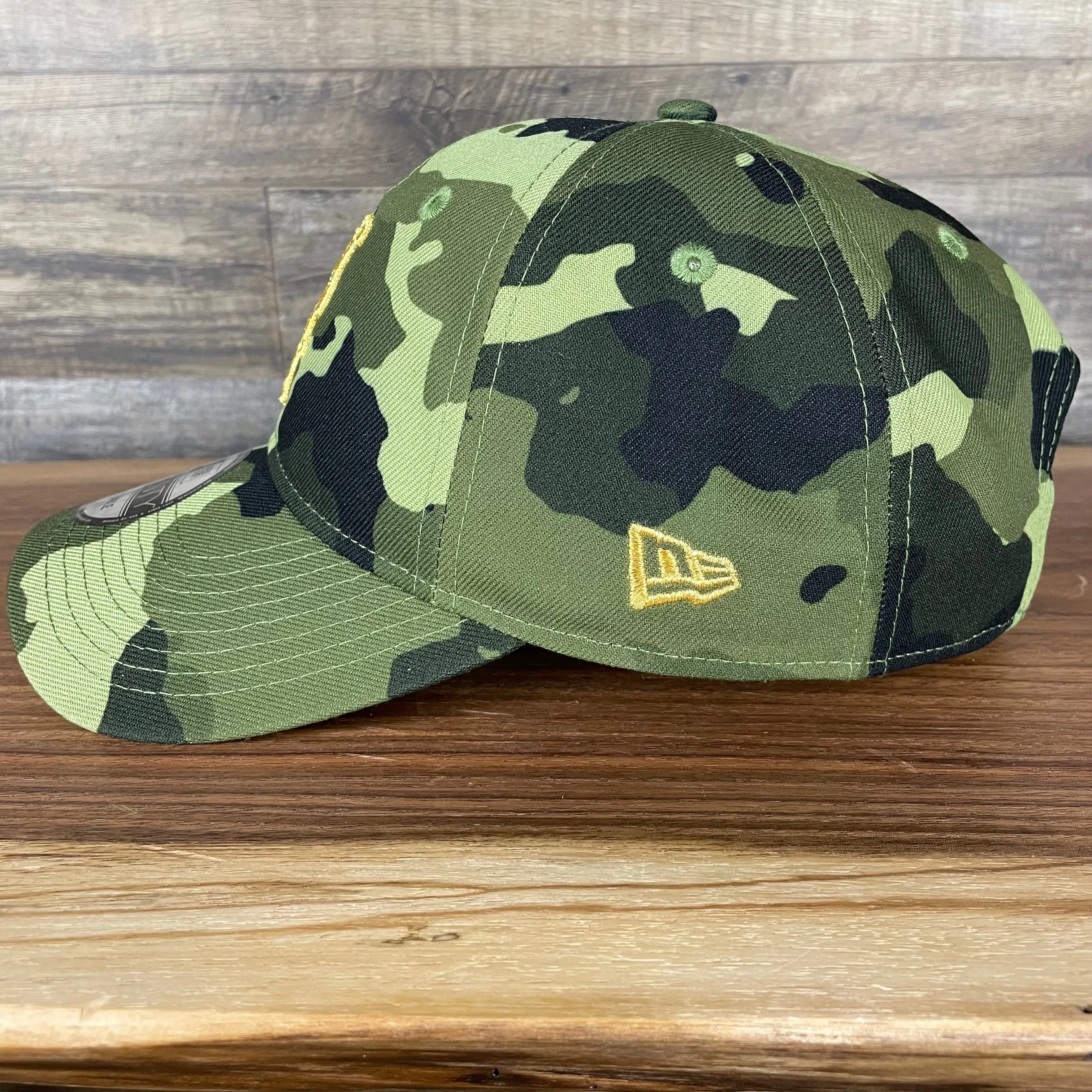 New York Mets 2022 Armed Forces Day / Memorial Day Side Patch 9Twenty Dad Hat | Camo