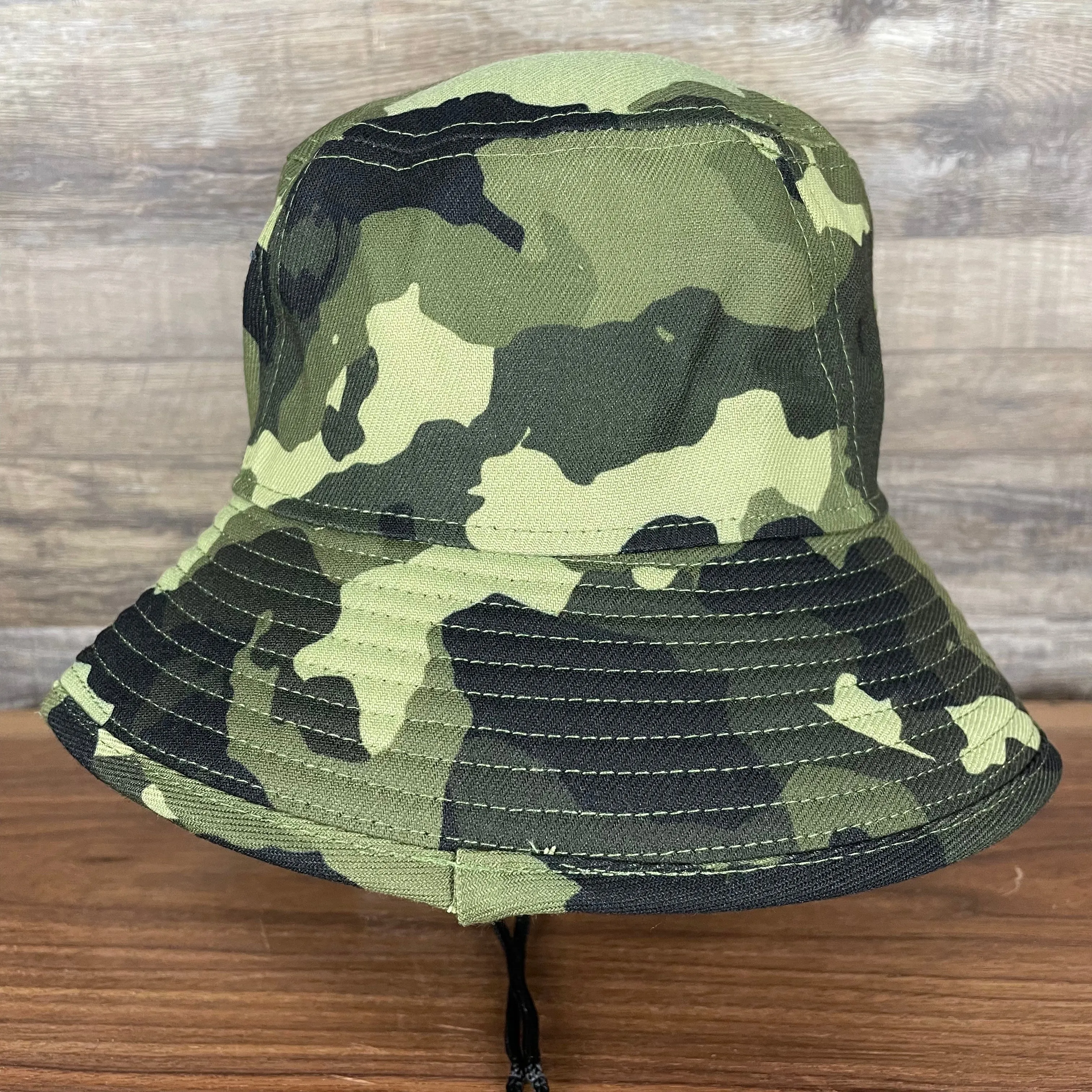 New York Mets 2022 Armed Forces Day / Memorial Day Side Patch Boonie Bucket Hat | Camo