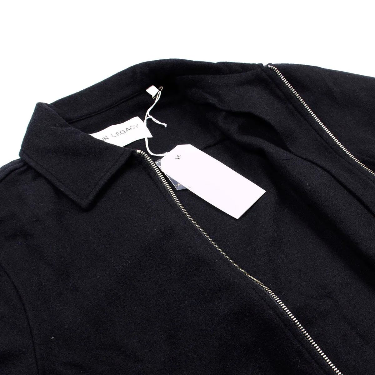 Our Legacy - Drip Shirt - Black Carded Wool