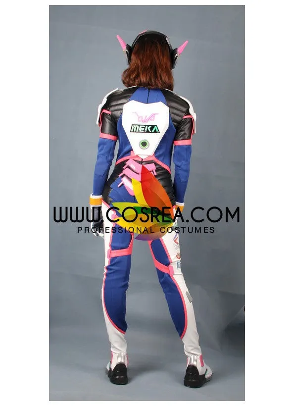 Overwatch D.VA Classic Skin High Detail Cosplay Costume