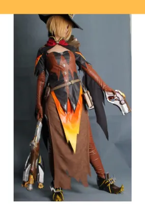 Overwatch Mercy Halloween Skin Custom Cosplay Costume