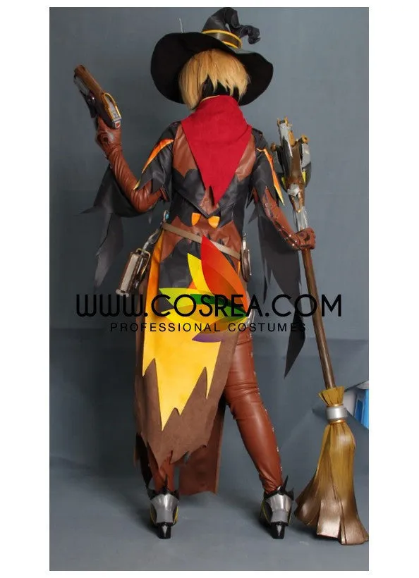 Overwatch Mercy Halloween Skin Custom Cosplay Costume