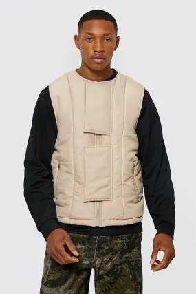 Panel Gilet | boohooMAN UK