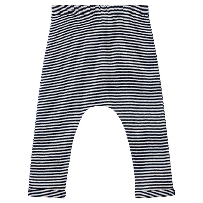 Petit Bateau Baby Sweatpants Navy Blue Milleraies Stripes