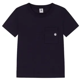 Petit Bateau Child T-shirt Navy Blue