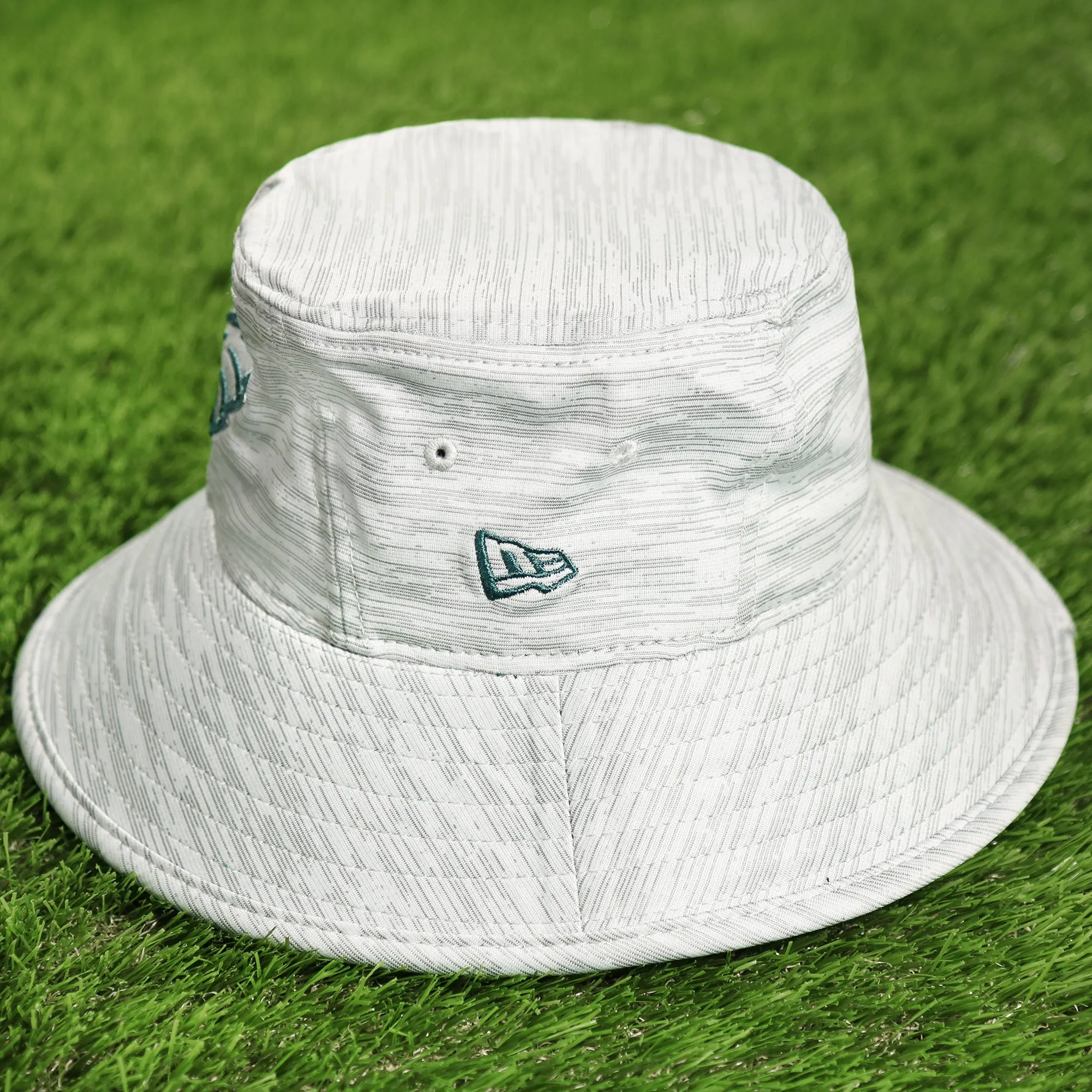 Philadelphia Eagles Summer Training Camp Short Brim Bucket Hat | Distinct Gray Bucket Hat