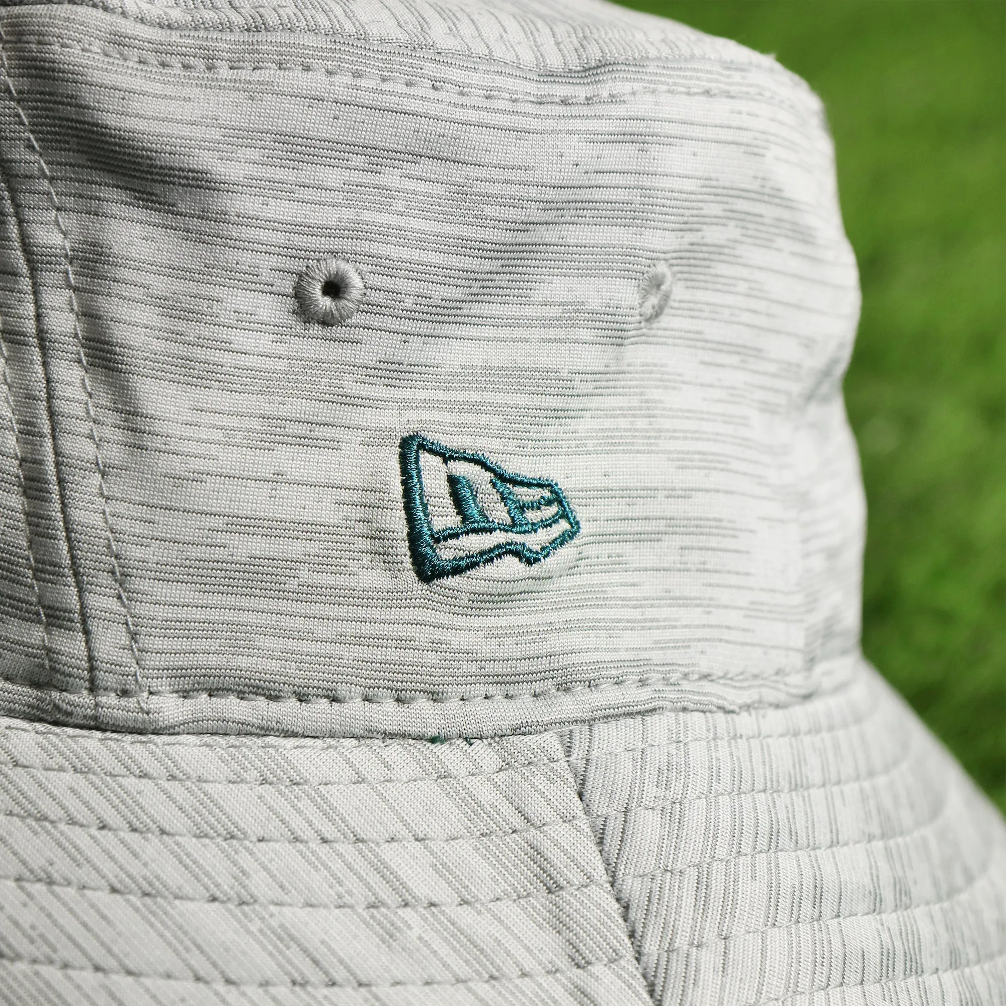 Philadelphia Eagles Summer Training Camp Short Brim Bucket Hat | Distinct Gray Bucket Hat