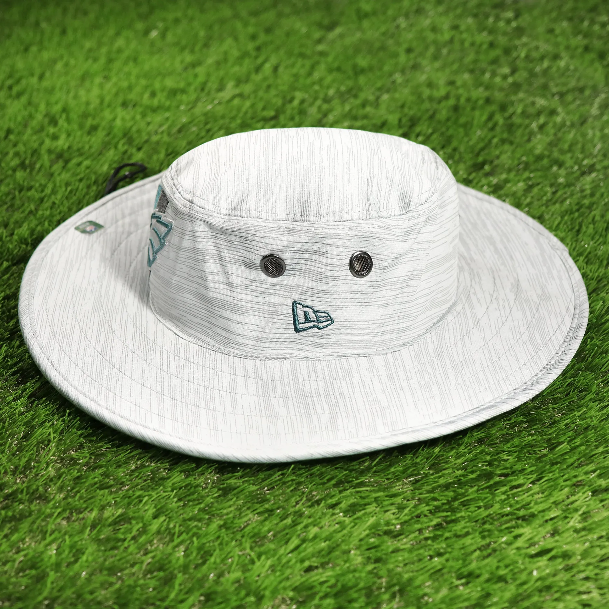 Philadelphia Eagles Summer Training Camp Wide Brim Panama Bucket Hat | Distinct Gray Bucket Hat