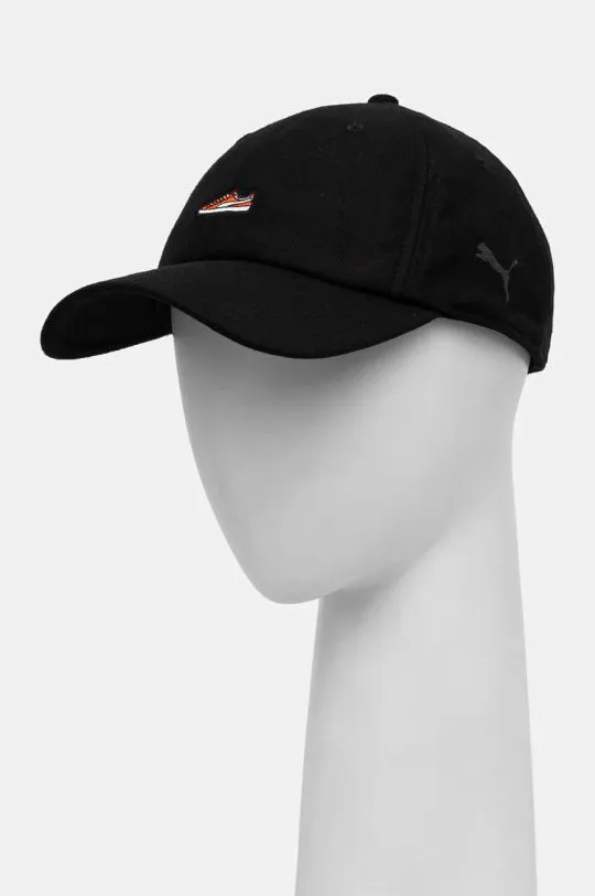 Puma baseball cap Classics Graphic Dad Cap black color 025490