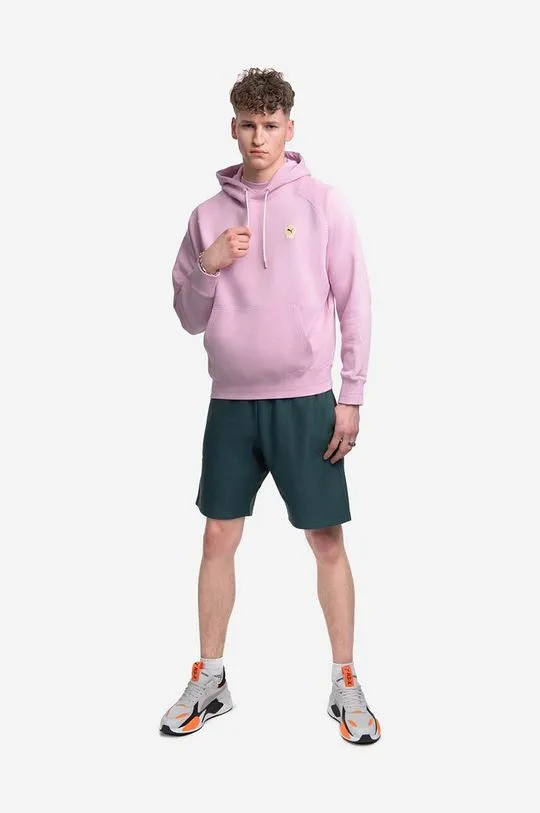 Puma cotton sweatshirt x Palomo pink color