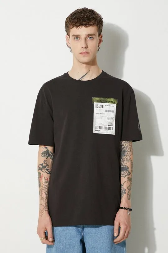 Puma cotton t-shirt black color