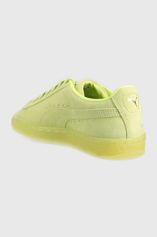 Puma suede sneakers Suede Classic XXI green color