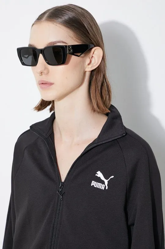 Puma sweatshirt women's black color