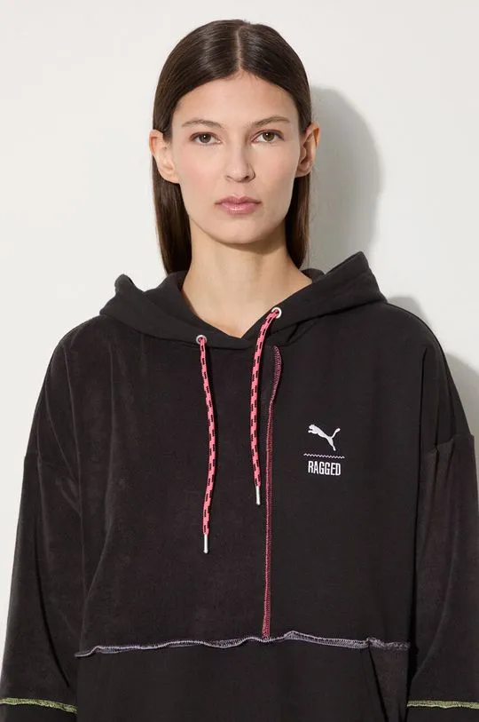 Puma sweatshirt X TRP women's black color