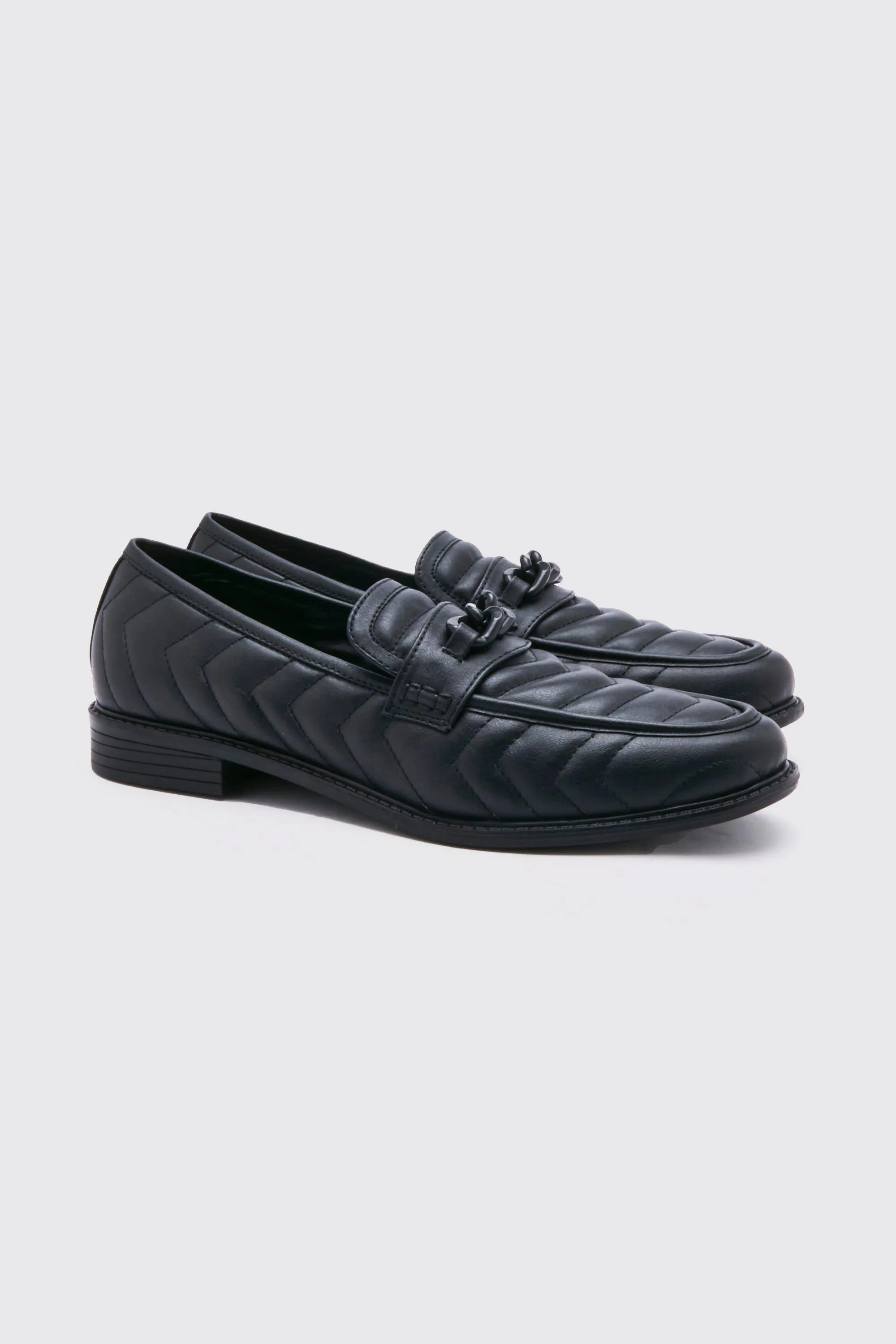 Quilted Loafer | boohooMAN UK