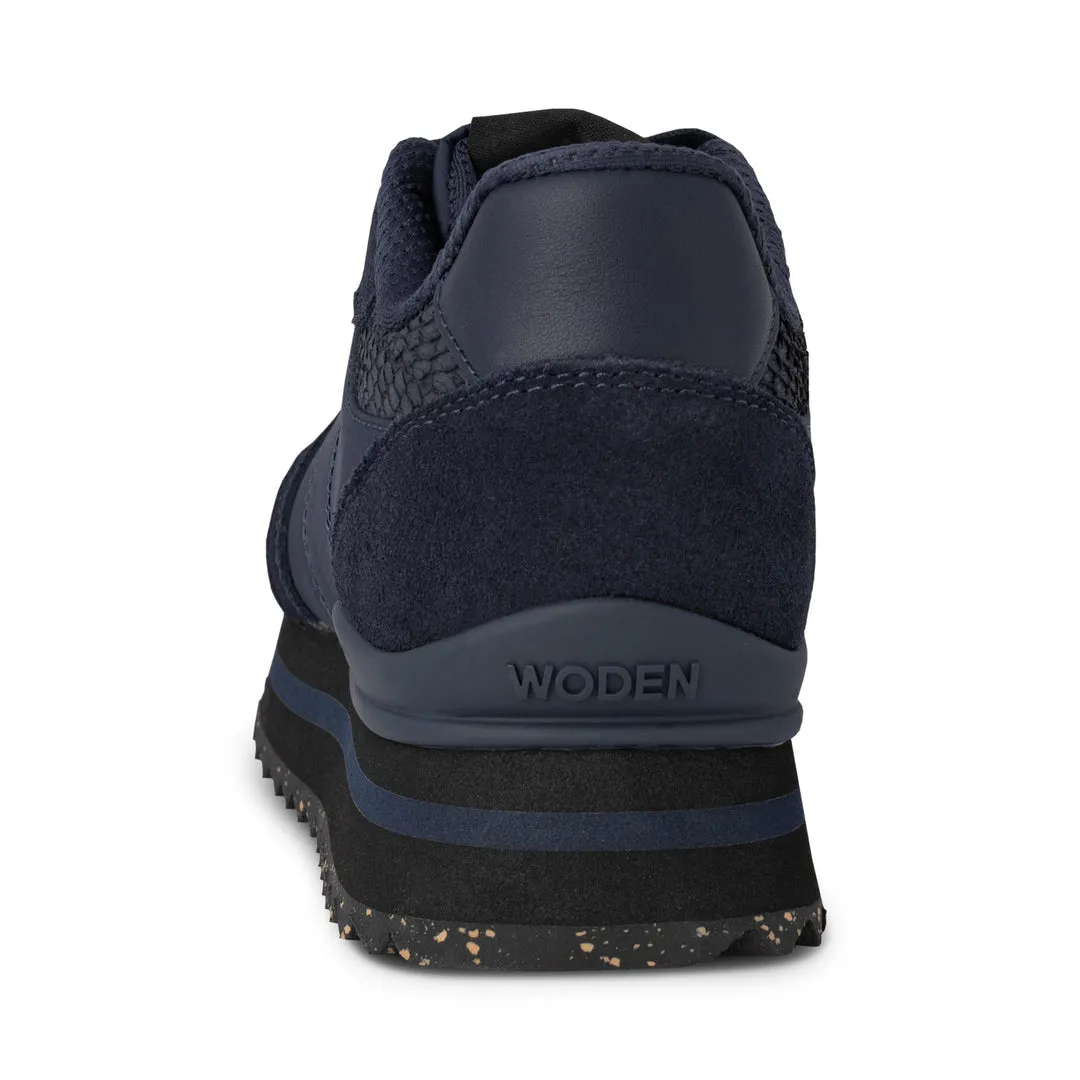 Ronja Plateau Sneaker Dark Navy