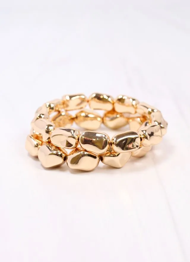 Shaw Bracelet Set SHINY GOLD