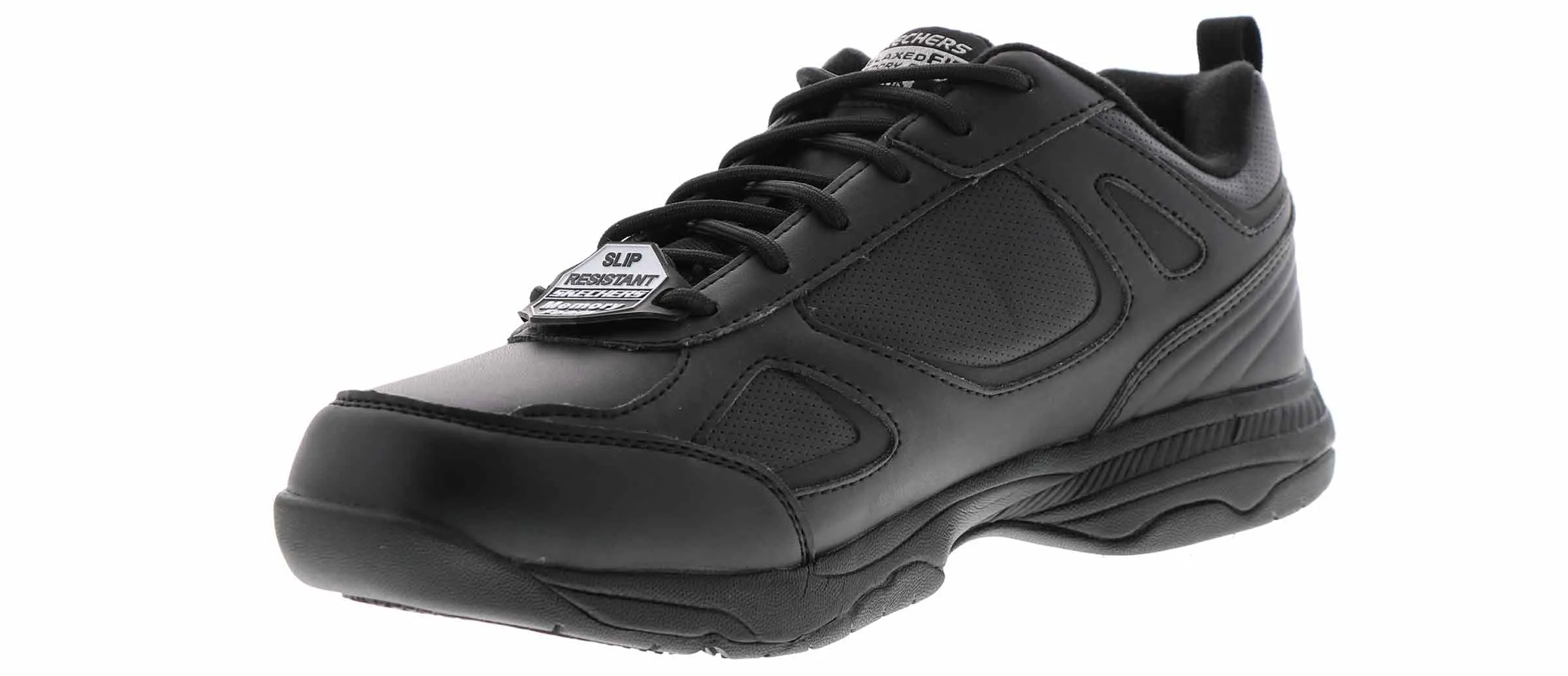 Skechers Dighton Men's Wide Width Slip Resisant Work Shoe