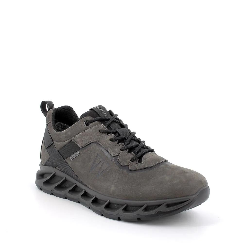 SNEAKERS IGI&CO UOMO GORO-TEX IN PELLE GRIGIO 464500