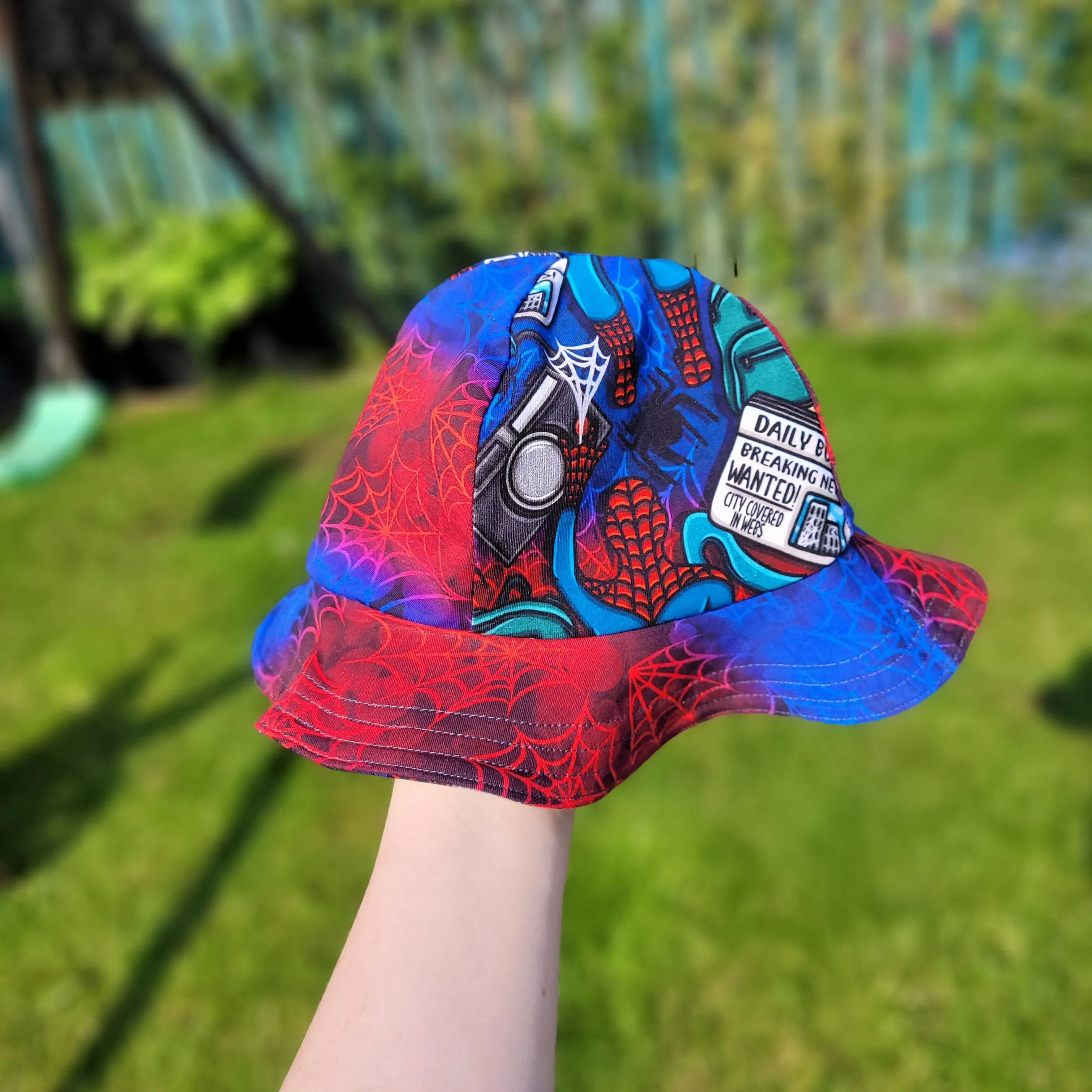 Spidey Sun Hat - Reversible