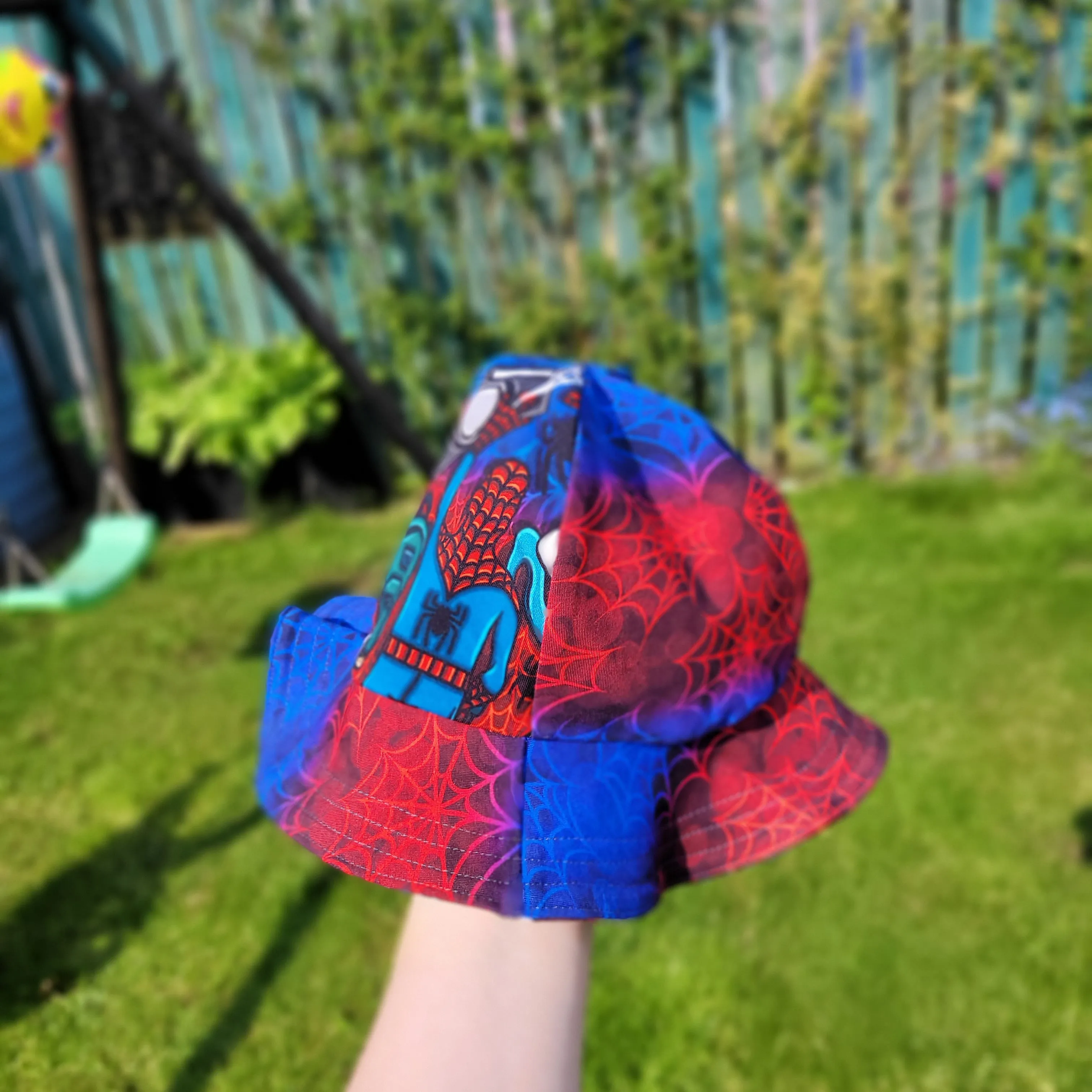 Spidey Sun Hat - Reversible