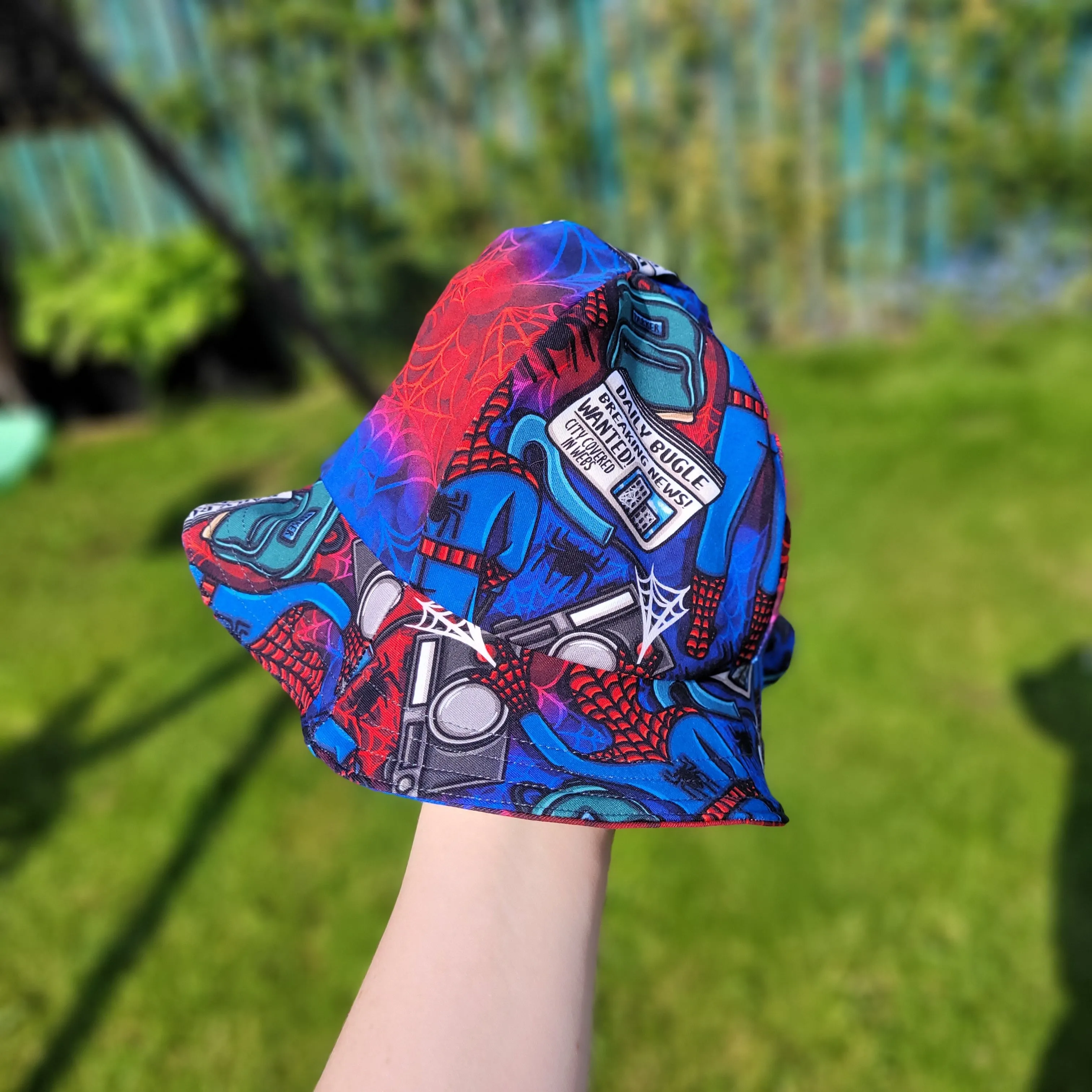 Spidey Sun Hat - Reversible