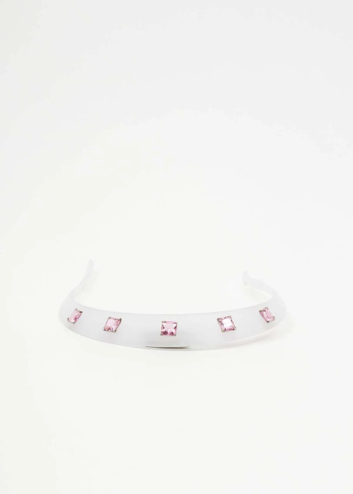 Square Diamonds Headband - Pink