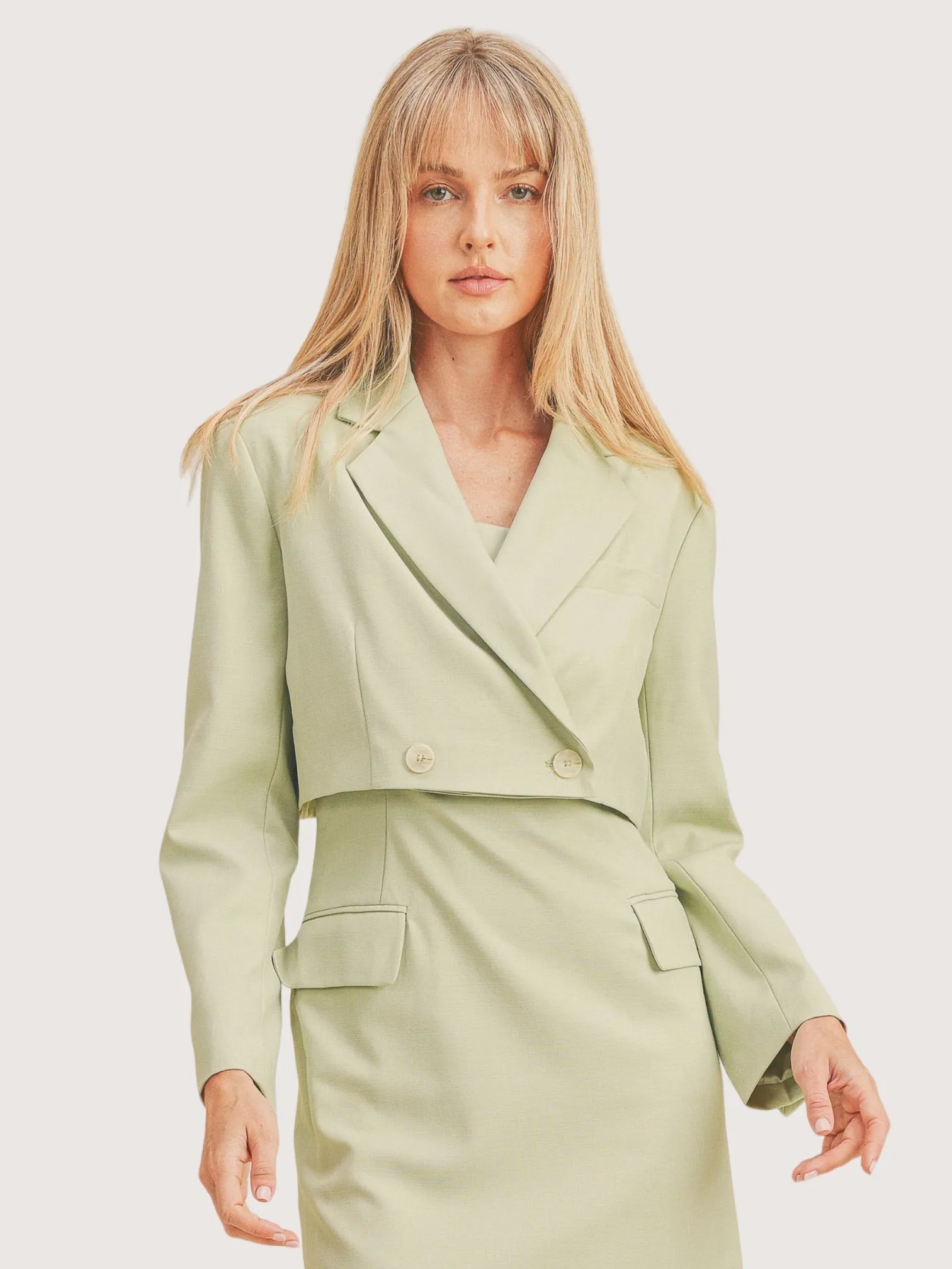 Structured Boxy Blazer