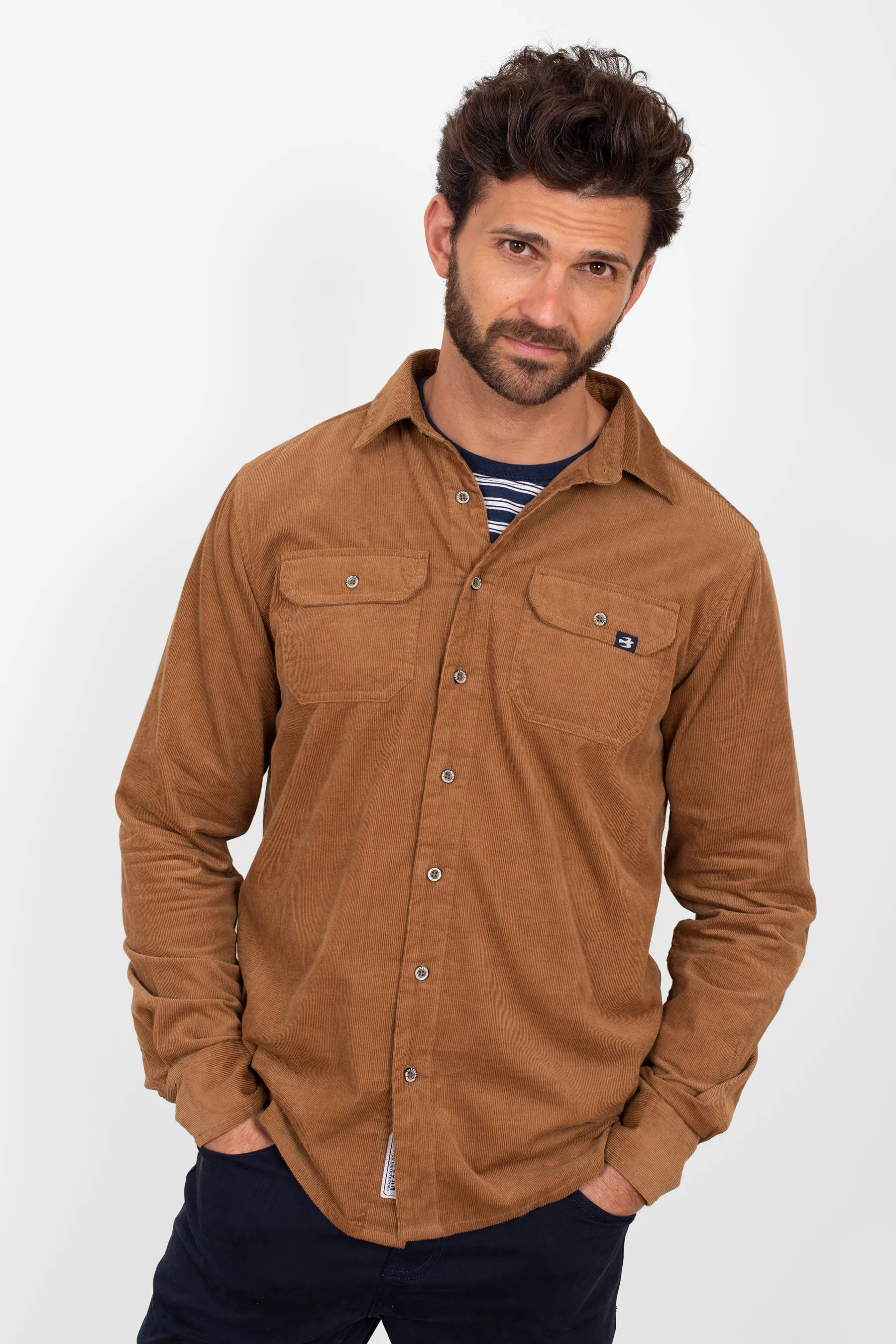 Tan Cord Shirt