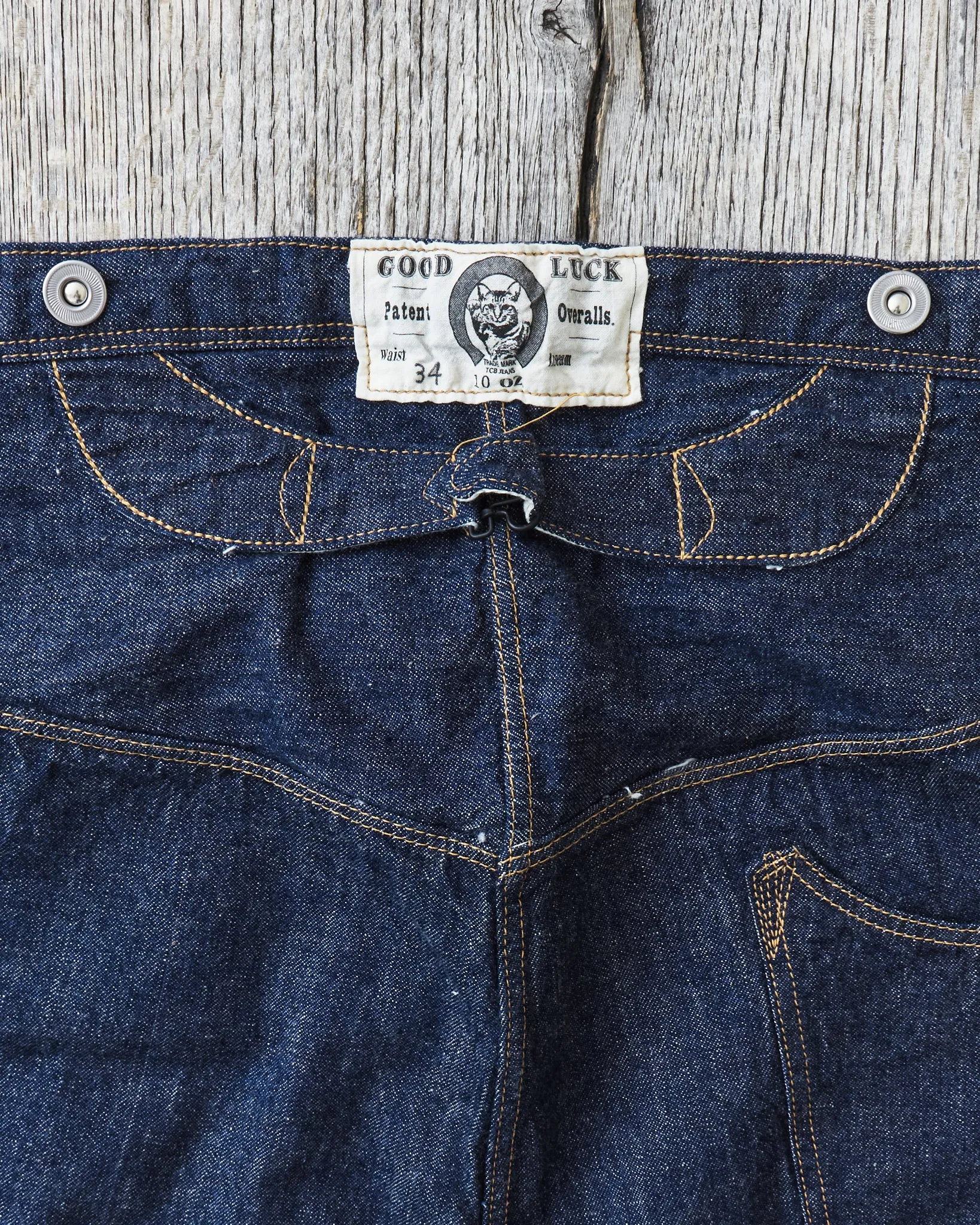 TCB Jeans Viktor’s Voice Good Luck Denim Jeans 10oz