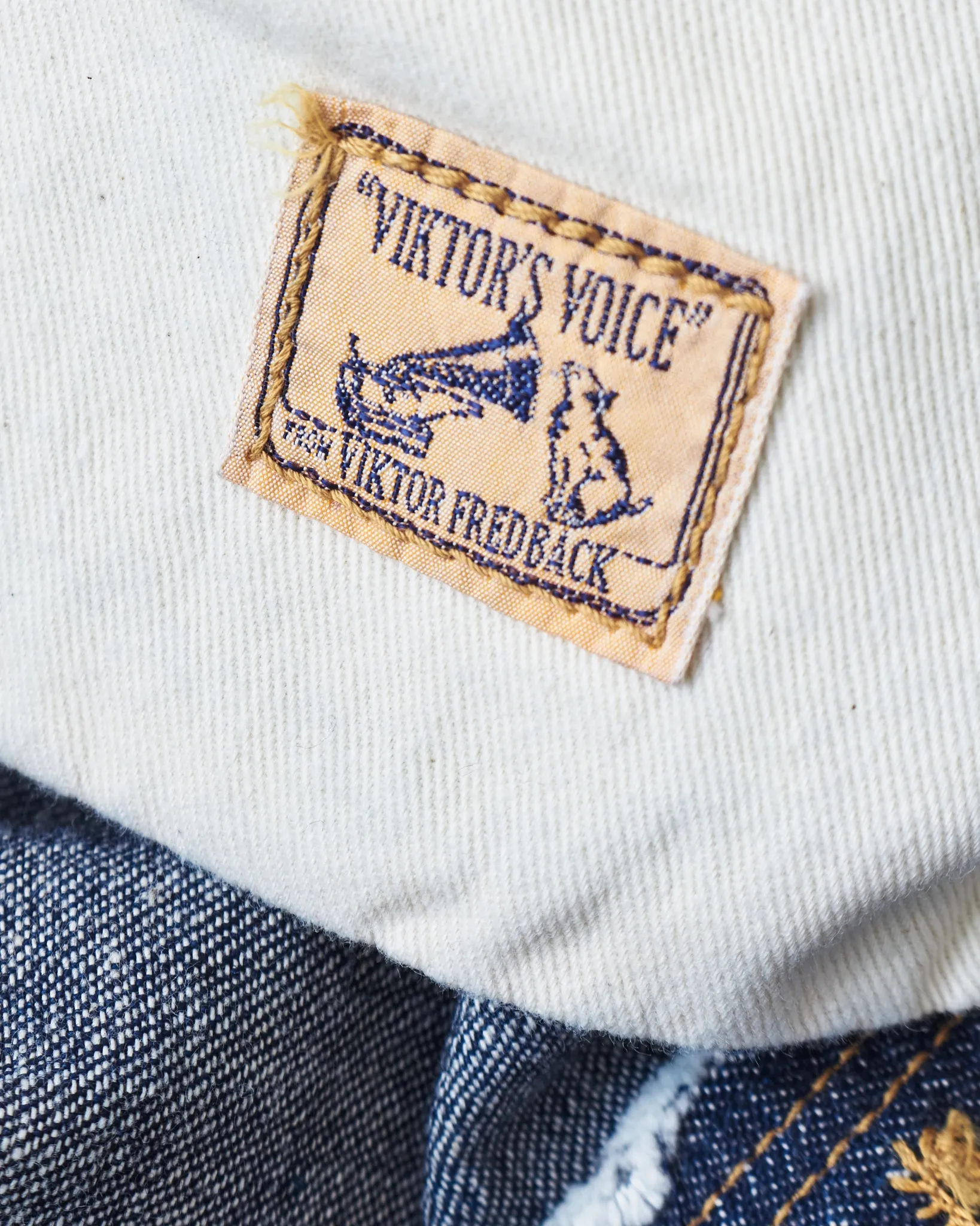 TCB Jeans Viktor’s Voice Good Luck Denim Jeans 10oz